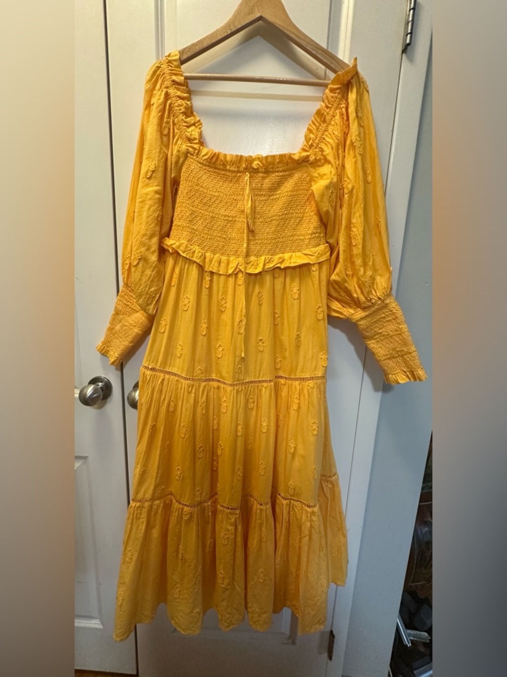 Farm Rio 3D Pineapple Midi Dress – Yellow - Picture 4 of 10